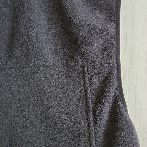 Cabela's Men's Black Full Zip Fleece Vest Size SM Gorpcore Outdoors Pockets - Picture 3 of 11